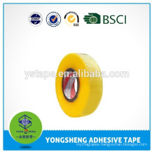 Yellowish bopp adhesive packing tape with company logo printed